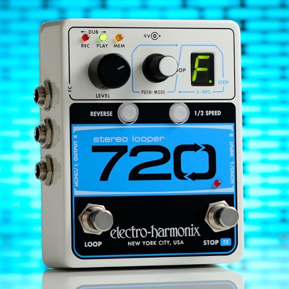 Electro-Harmonix ~ 720 Looper Stereo Effects Pedal - OPEN BOX NEW CONDITION - Picture 1 of 8